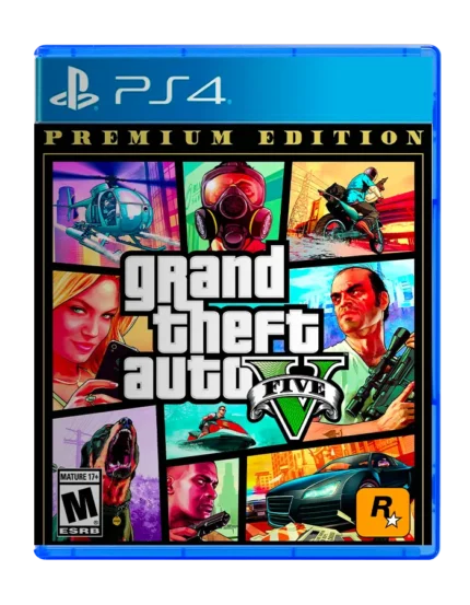 لعبة فيديو Grand Theft Auto V Premium Edition - بلاي ستيشن 4 (PS4)