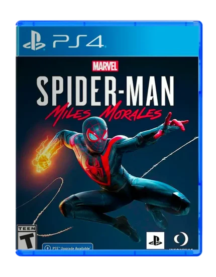 لعبة فيديو Spiderman Miles Morales (English/Arabic) - بلاي ستيشن 4 (PS4)